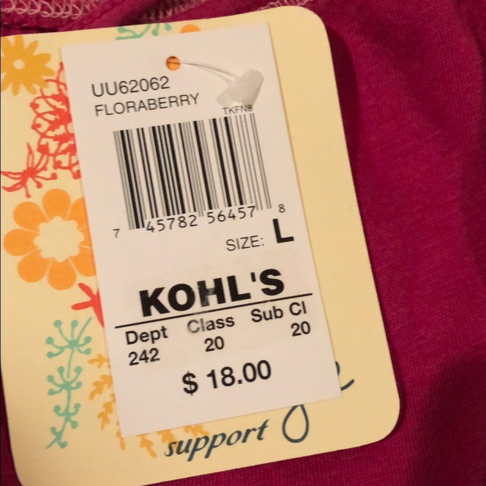 Energie pink strapless top - Picture 4 of 10